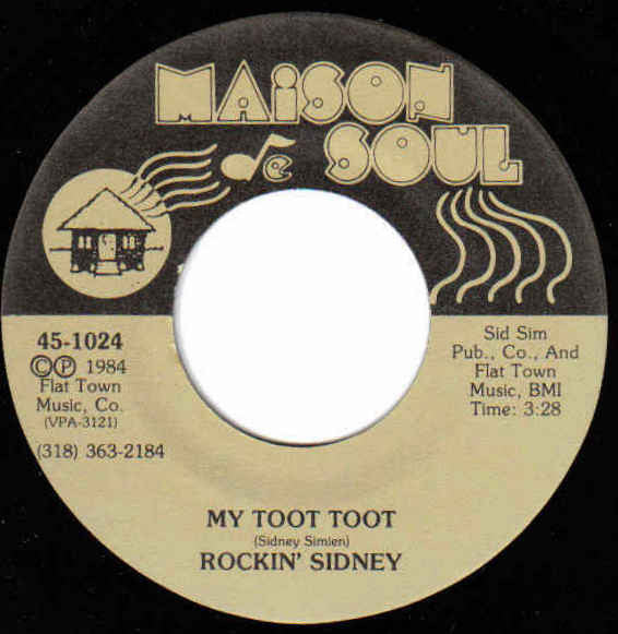 Rockin' Sidney - My Toot Toot (7"", Single)