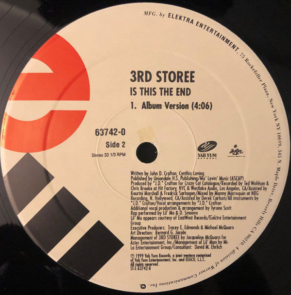 3rd Storee - Party Tonight (12"", Maxi)