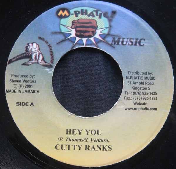 Cutty Ranks - Hey You (7"")