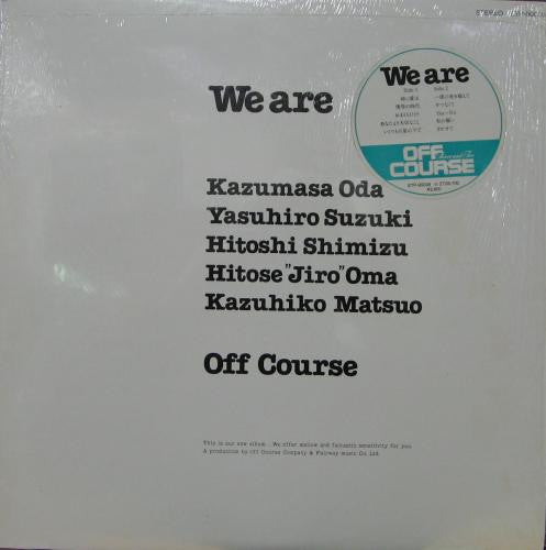 Off Course - We Are  (LP, Album)