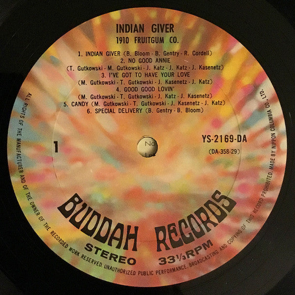 1910 Fruitgum Co.* - Indian Giver (LP, Album)