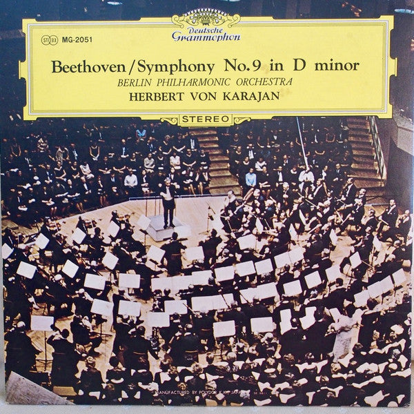 Ludwig van Beethoven - Symphonie Nr. 9(LP, Album, RE)