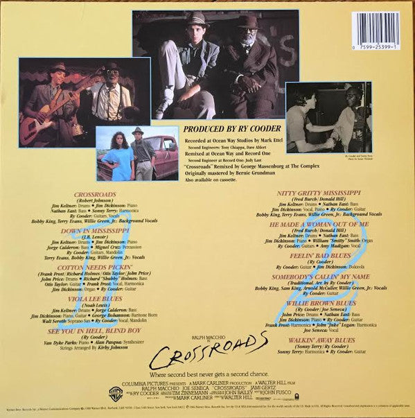 Ry Cooder - Crossroads - Original Motion Picture Soundtrack(LP, Alb...