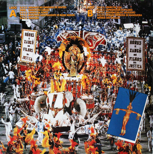 Various - Sambas De Enredo Das Escolas De Samba Do Grupo 1A - Carnaval 89 (2xLP, Album)