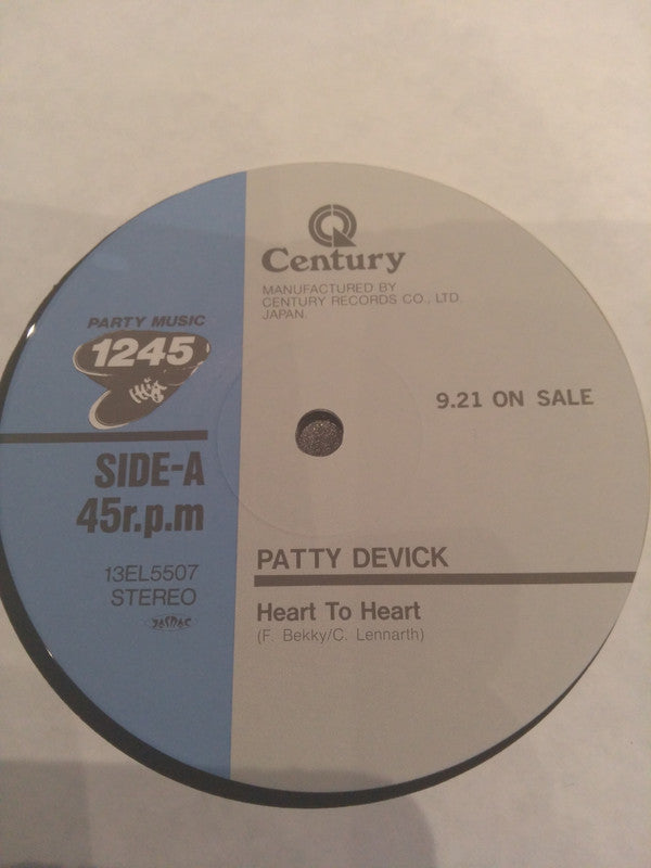 Patty Devick - Heart To Heart (12"")