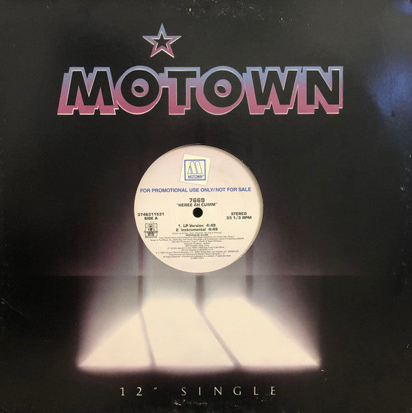7669 - Heree Ah Cumm (12"", Promo)