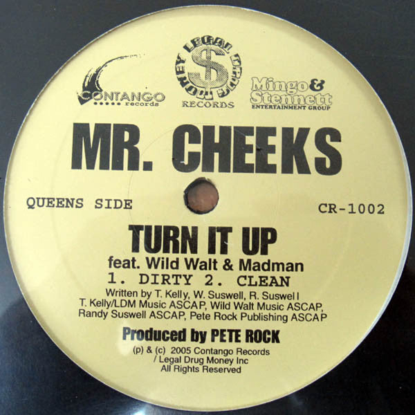 Mr. Cheeks - Turn It Up / All I Know (12"")