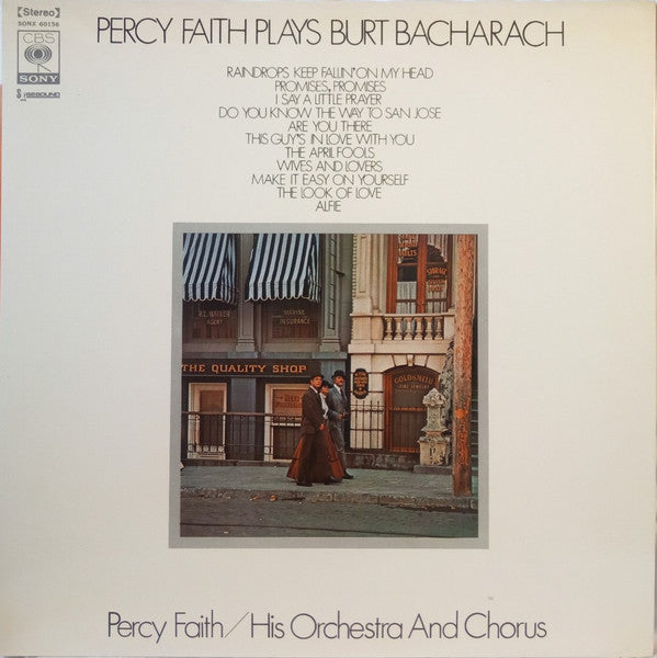 Percy Faith And His Orchestra And Chorus - Percy Faith Plays Burt B...