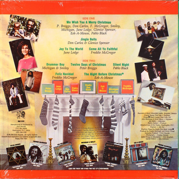 Various - Ras Records Presents: A Reggae Christmas (LP, Comp)