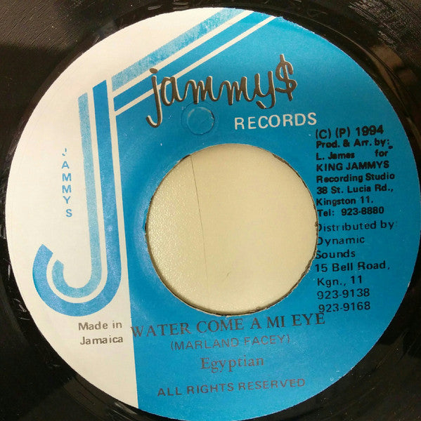 Egyptian (2) - Water Come A Mi Eye (7"")