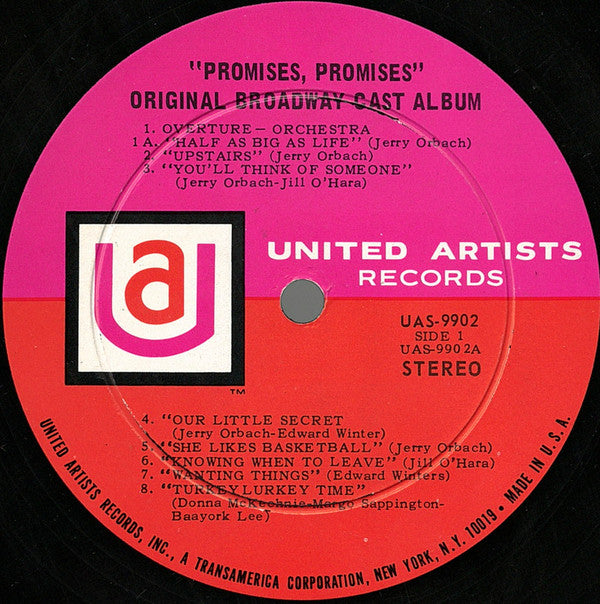David Merrick (2) - Promises, Promises (LP, Album)