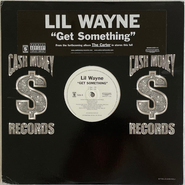 Lil Wayne - Get Something (12"", Single, Promo)