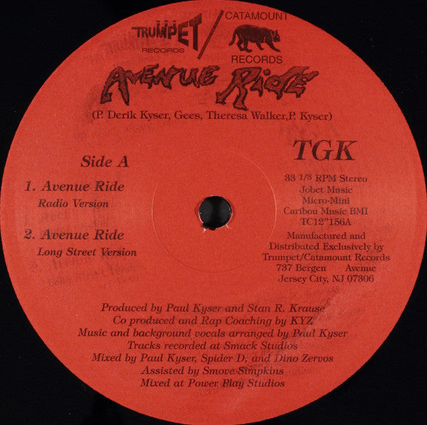 TGK - Avenue Ride (12")