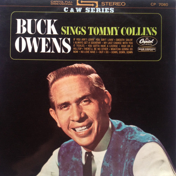 Buck Owens - Buck Owens Sings Tommy Collins (LP, Album, RE, Red)