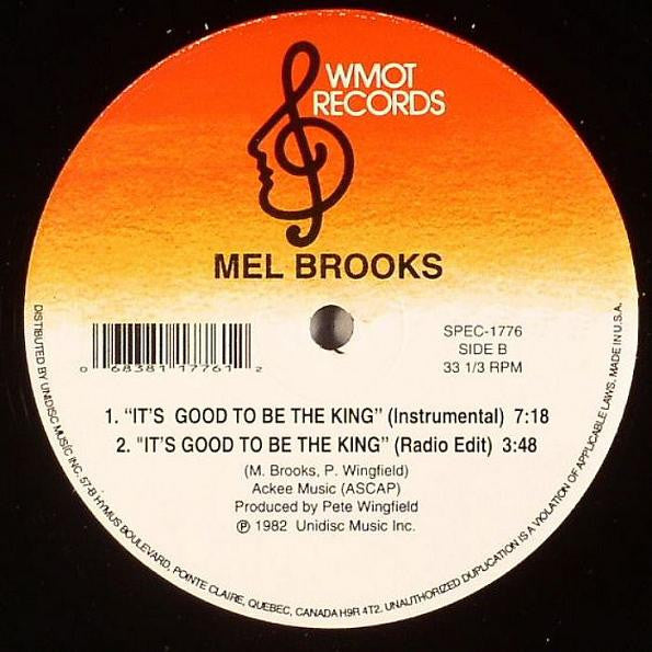 Mel Brooks - It's Good To Be The King (12"", RE)