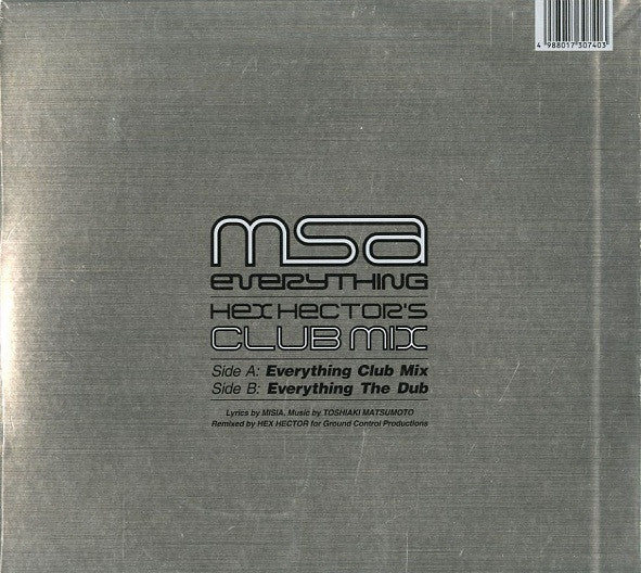 Misia - Everything (Hex Hector's Club Mix) (12", Maxi)