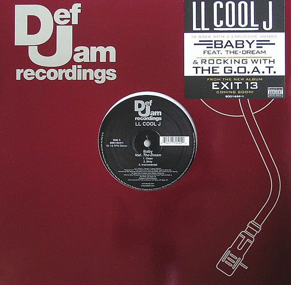 LL Cool J - Baby / Rocking With The G.O.A.T. (12"")
