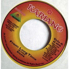Sizzla - From Long Time (7"", Red)