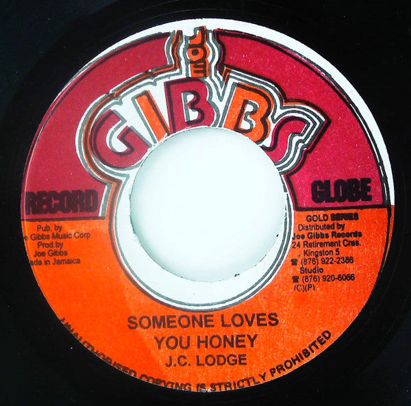 JC Lodge - Someone Love You Honey / Eternal Love(7", Single, RE)