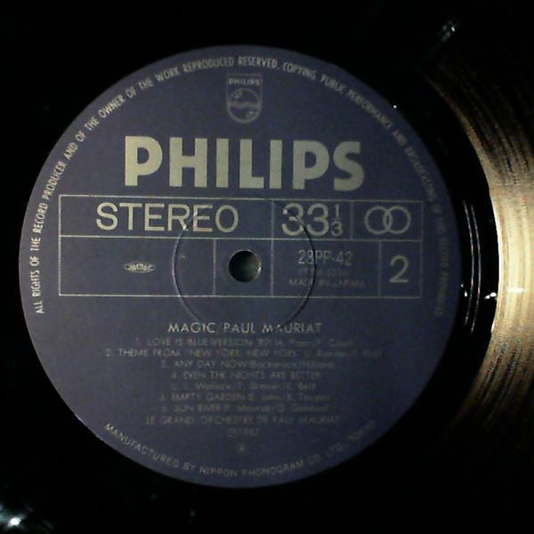 Le Grand Orchestre De Paul Mauriat - Magic (LP, Album)