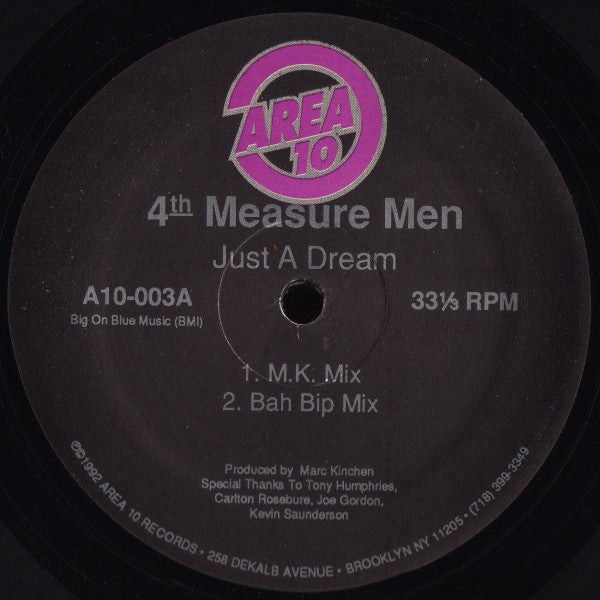 4th Measure Men - Just A Dream (12"")