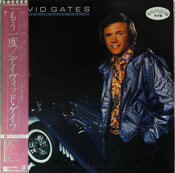 David Gates - Falling In Love Again (LP, Promo)