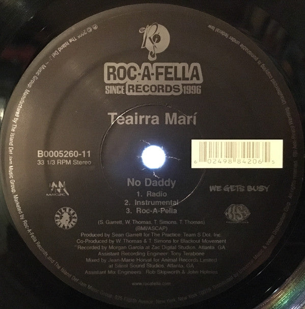 Teairra Mari - No Daddy (12"")