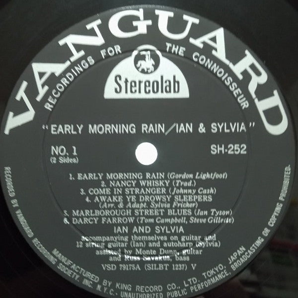 Ian & Sylvia - Early Morning Rain (LP, Album)