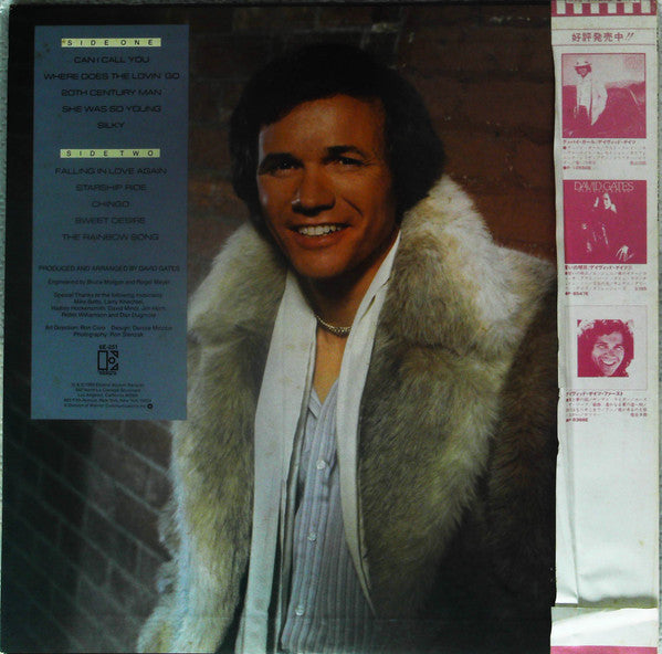 David Gates - Falling In Love Again (LP, Promo)
