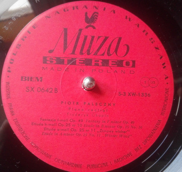 Mily Balakirev - Piano Recital(LP, Album, Red)