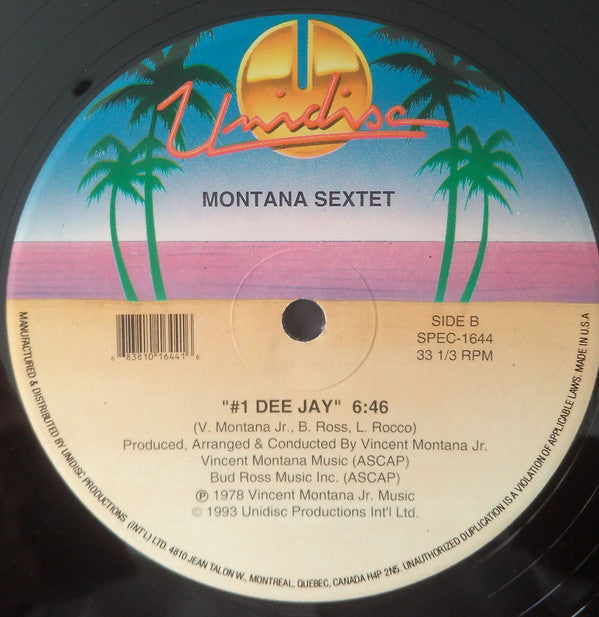 Montana Orchestra - Heavy Vibes / #1 Dee Jay(12", RE, pal)