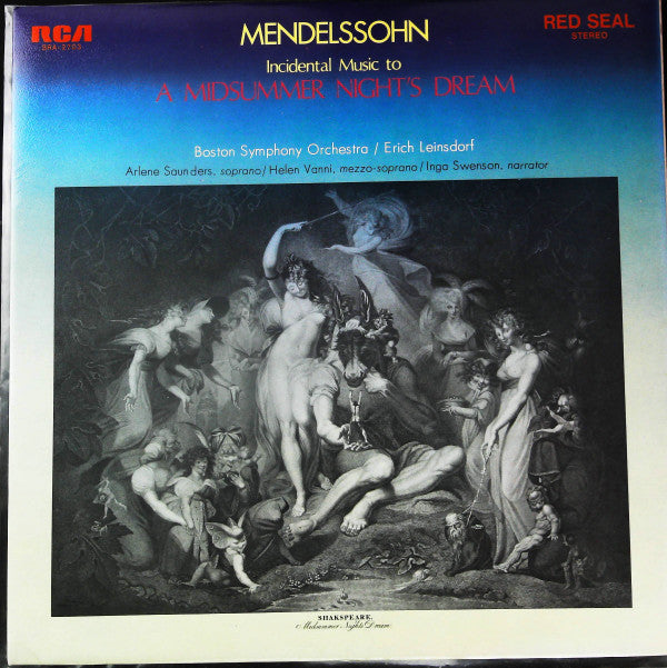 Felix Mendelssohn-Bartholdy - Incidental Music To A Midsummer Night...