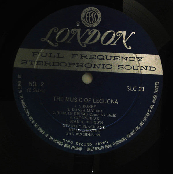 Stanley Black & His Orchestra - The Music Of Lecuona (LP)