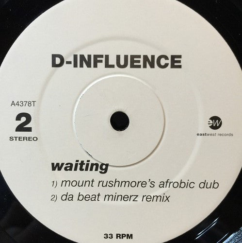 D'Influence - Waiting (12"")