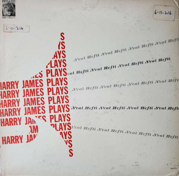 Harry James (2) - Harry James Plays Neal Hefti (LP, Mono)