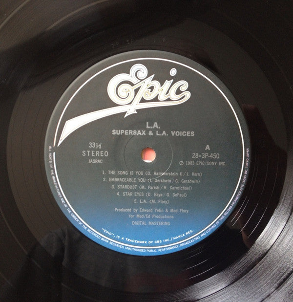 Supersax & L.A. Voices* - L.A. (LP, Album)