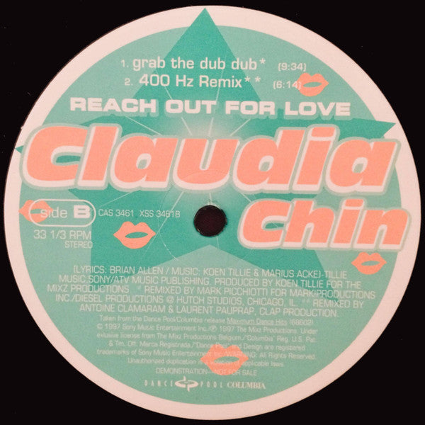 Claudia Chin - Reach Out For Love (12"", Promo)