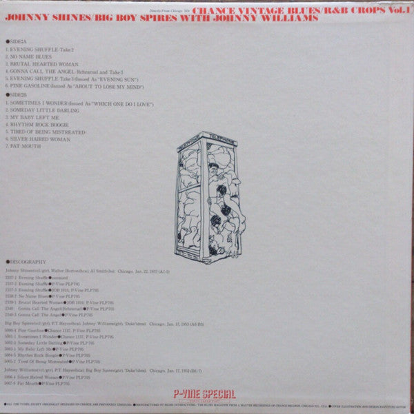 Johnny Shines - Chance Vintage Blues / R&B Crops Vol 1(LP, Comp, Mono)