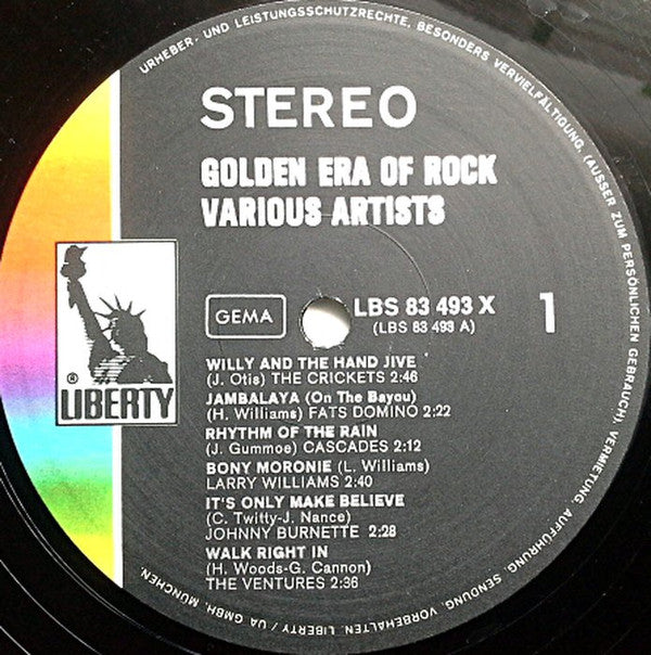 Various - Golden Era Of Rock (2xLP, Comp)