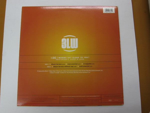 3LW - I Do (Wanna Get Close To You)(12", Maxi)