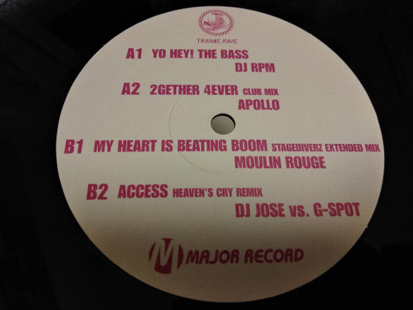 DJ RPM / Apollo / Moulin Rouge / DJ Jose vs. G-Spott - Yo Hey! The Bass / 2gether 4ever (Club Mix) / My Heart Is Beating Boom (Stagedriverz Extended Mix) / Access (Heaven's Cry Remix) (12"")