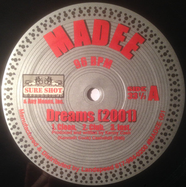 Madee - Dreams [2001] / Controversy (12")