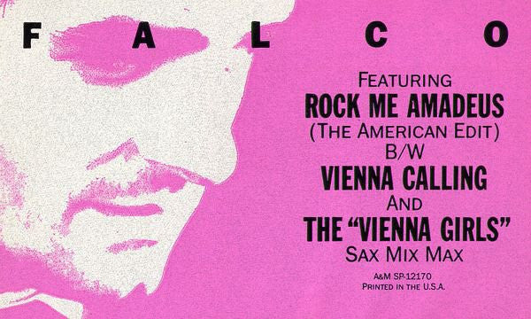 Falco - Rock Me Amadeus / Vienna Calling (12"")
