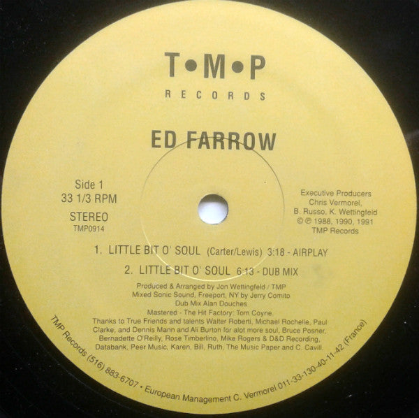 Ed Farrow - Little Bit O' Soul (12"")