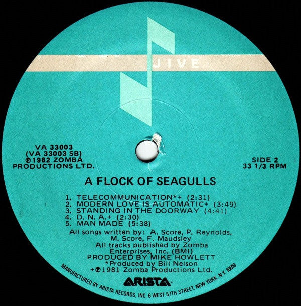 A Flock Of Seagulls - A Flock Of Seagulls (LP, Album)