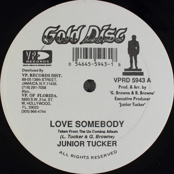 Junior Tucker - Love Somebody (12"")