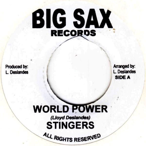 Stingers (4) - World Power (7"")
