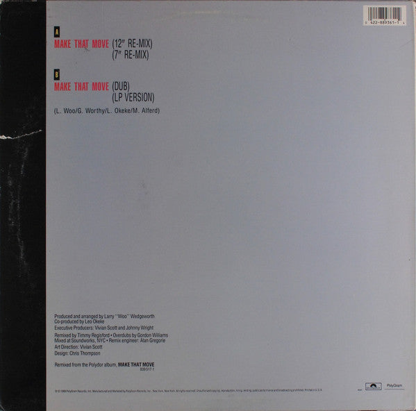 Finest Hour - Make That Move (12"", Single)