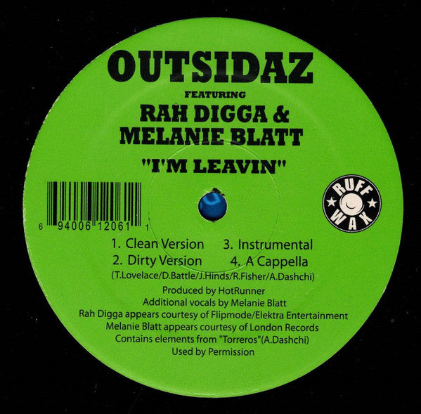 Outsidaz - I'm Leavin(12", Single)