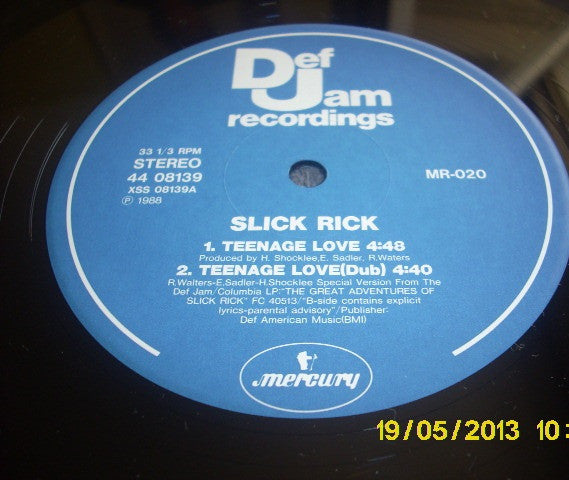Slick Rick - Teenage Love (12"")